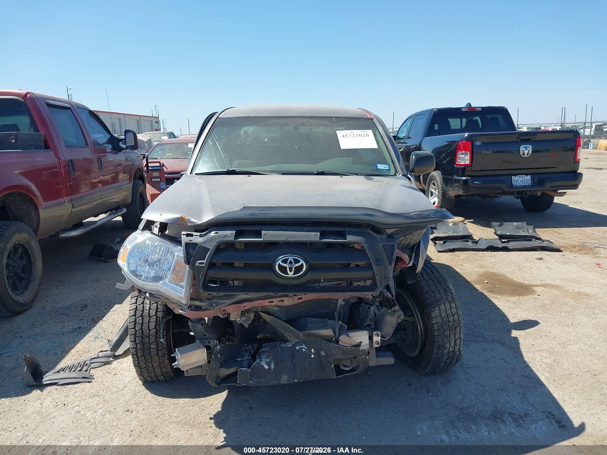 2008 Toyota Tacoma Prerunner V6 Gray vin: 3TMJU62N28M051772