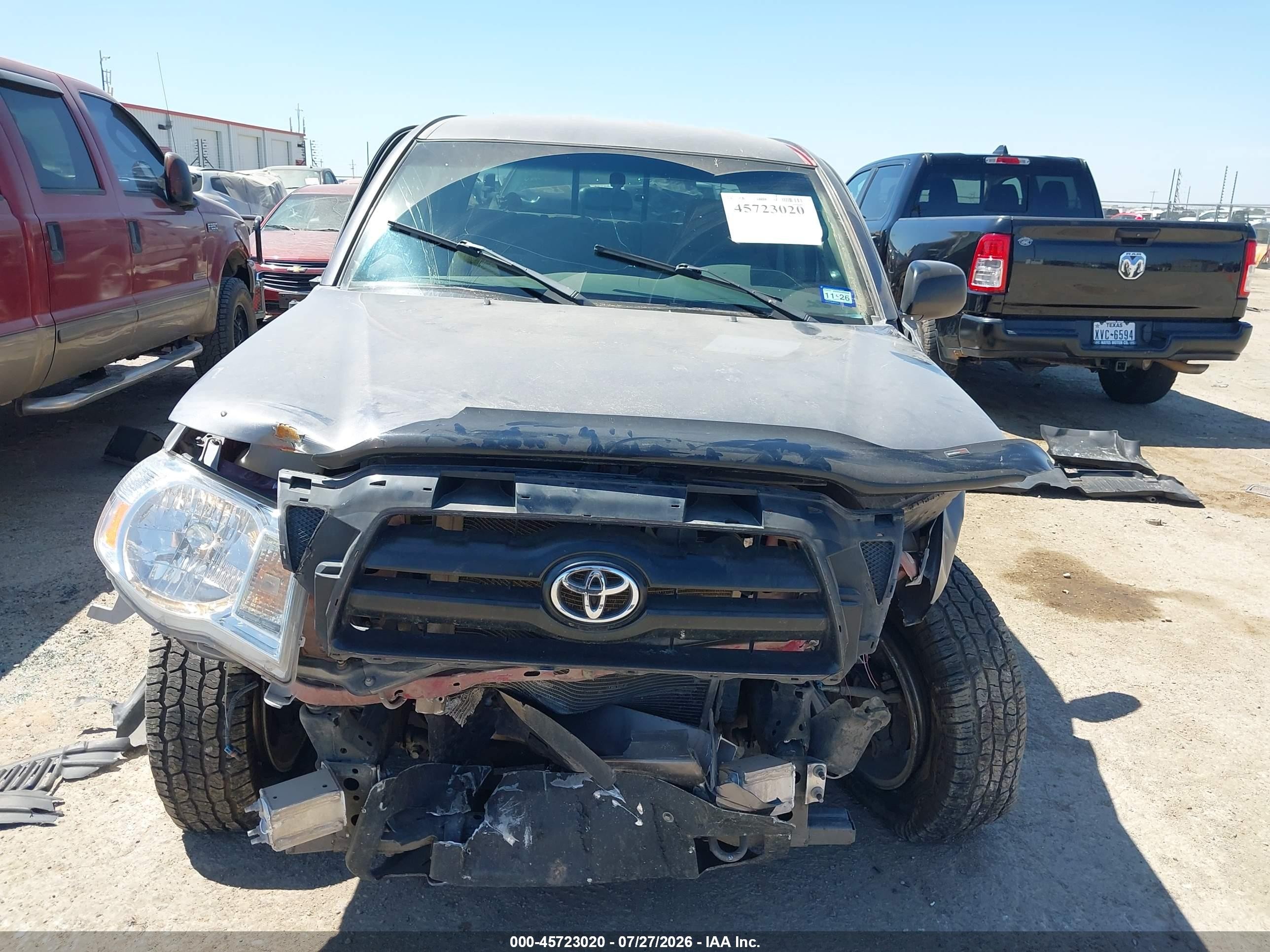 2008 Toyota Tacoma Prerunner V6 Gray vin: 3TMJU62N28M051772