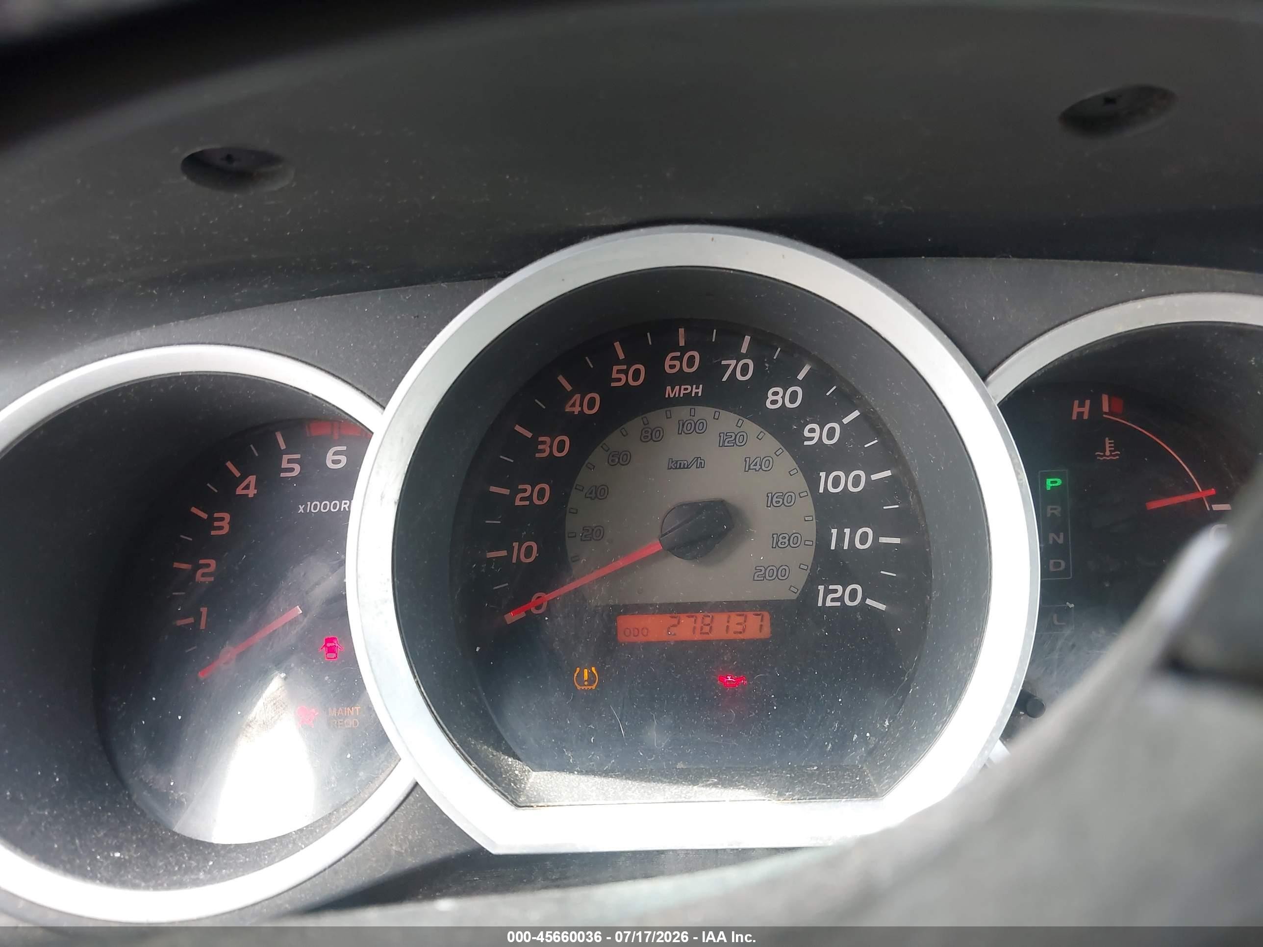 2008 Toyota Tacoma Prerunner V6 Gray vin: 3TMJU62N28M063419