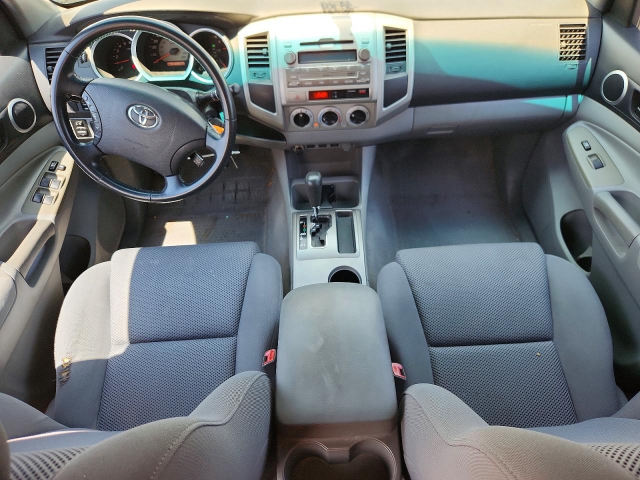 2009 Toyota Tacoma Double Cab Prerunner Gray vin: 3TMJU62N29M074258