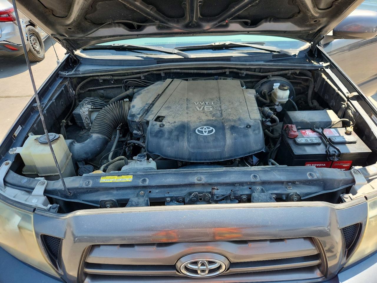 2009 Toyota Tacoma Double Cab Prerunner Gray vin: 3TMJU62N29M074258