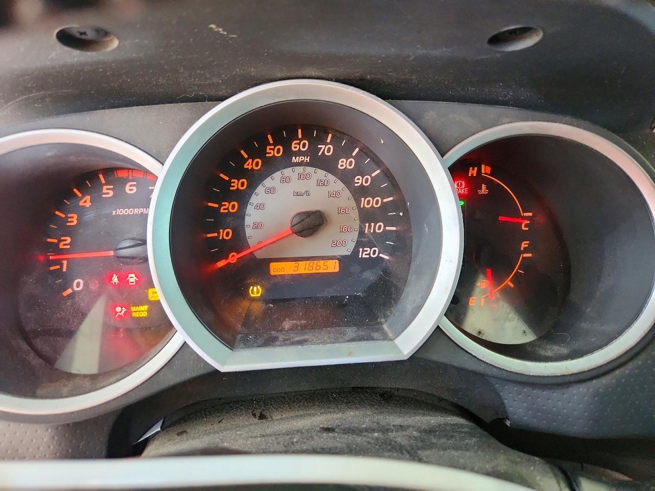 2009 Toyota Tacoma Double Cab Prerunner Blue vin: 3TMJU62N29M075622