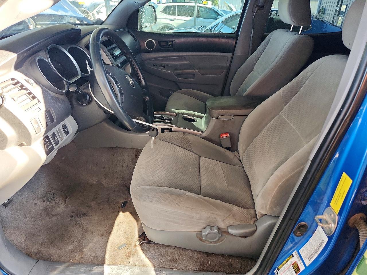 2009 Toyota Tacoma Double Cab Prerunner Blue vin: 3TMJU62N29M075622