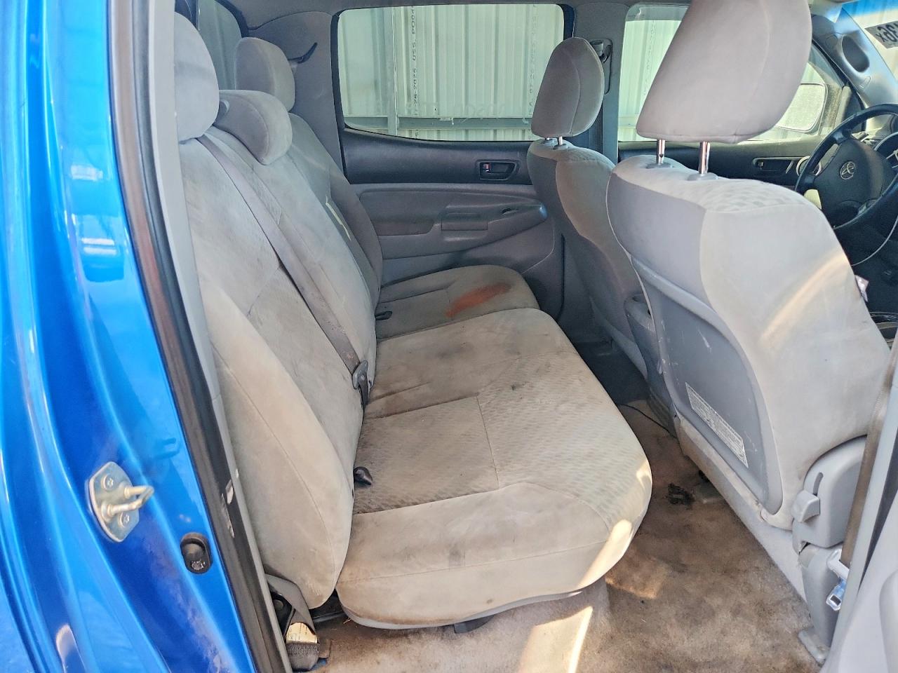 2009 Toyota Tacoma Double Cab Prerunner Blue vin: 3TMJU62N29M075622