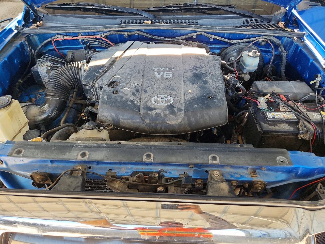 2009 Toyota Tacoma Double Cab Prerunner Blue vin: 3TMJU62N29M075622