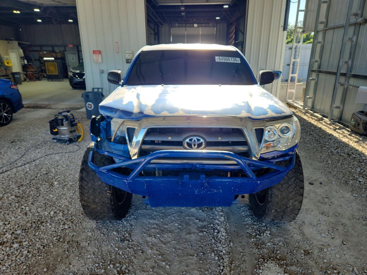 2009 Toyota Tacoma Double Cab Prerunner Blue vin: 3TMJU62N29M075622