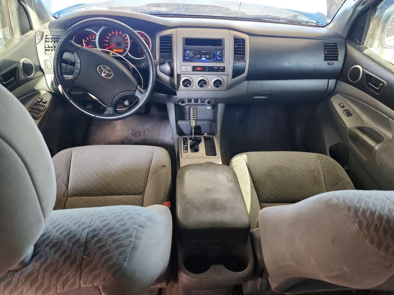 2009 Toyota Tacoma Double Cab Prerunner Blue vin: 3TMJU62N29M075622