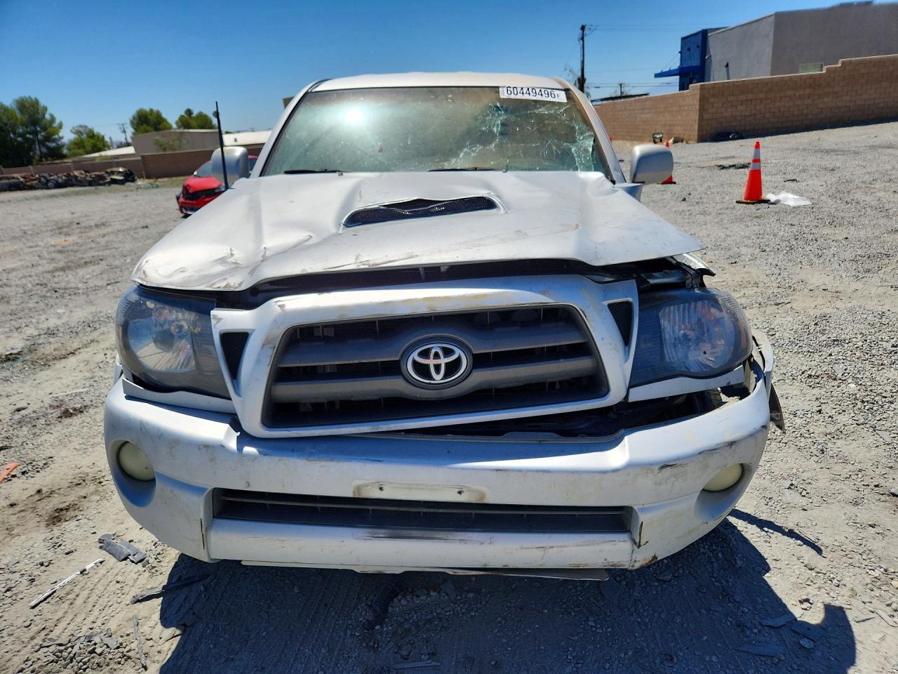 2009 Toyota Tacoma Double Cab Prerunner Silver vin: 3TMJU62N29M091710