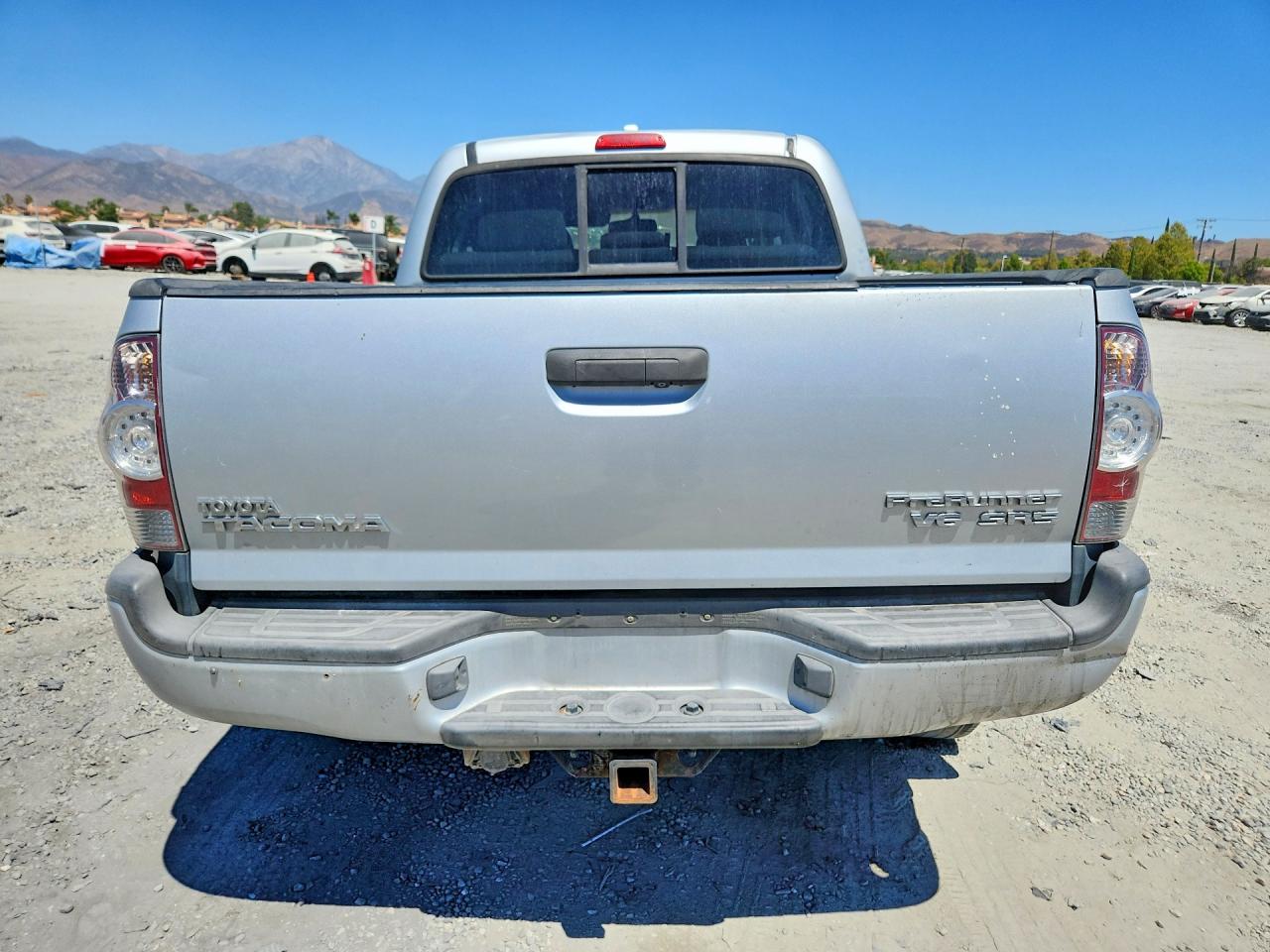 2009 Toyota Tacoma Double Cab Prerunner Silver vin: 3TMJU62N29M091710