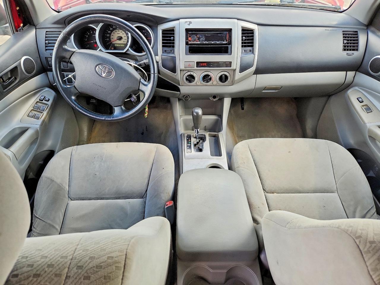 2006 Toyota Tacoma Double Cab Prerunner Красный vin: 3TMJU62N36M020141