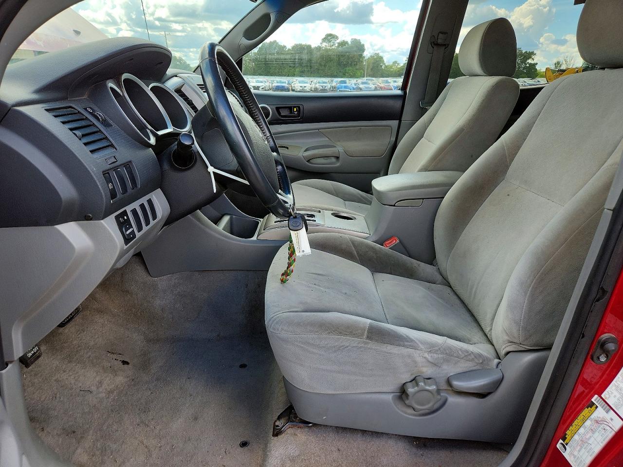 2006 Toyota Tacoma Double Cab Prerunner Красный vin: 3TMJU62N36M020141