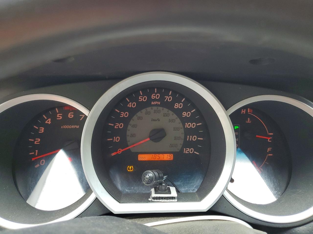 2007 Toyota Tacoma Double Cab Prerunner Red vin: 3TMJU62N37M045946