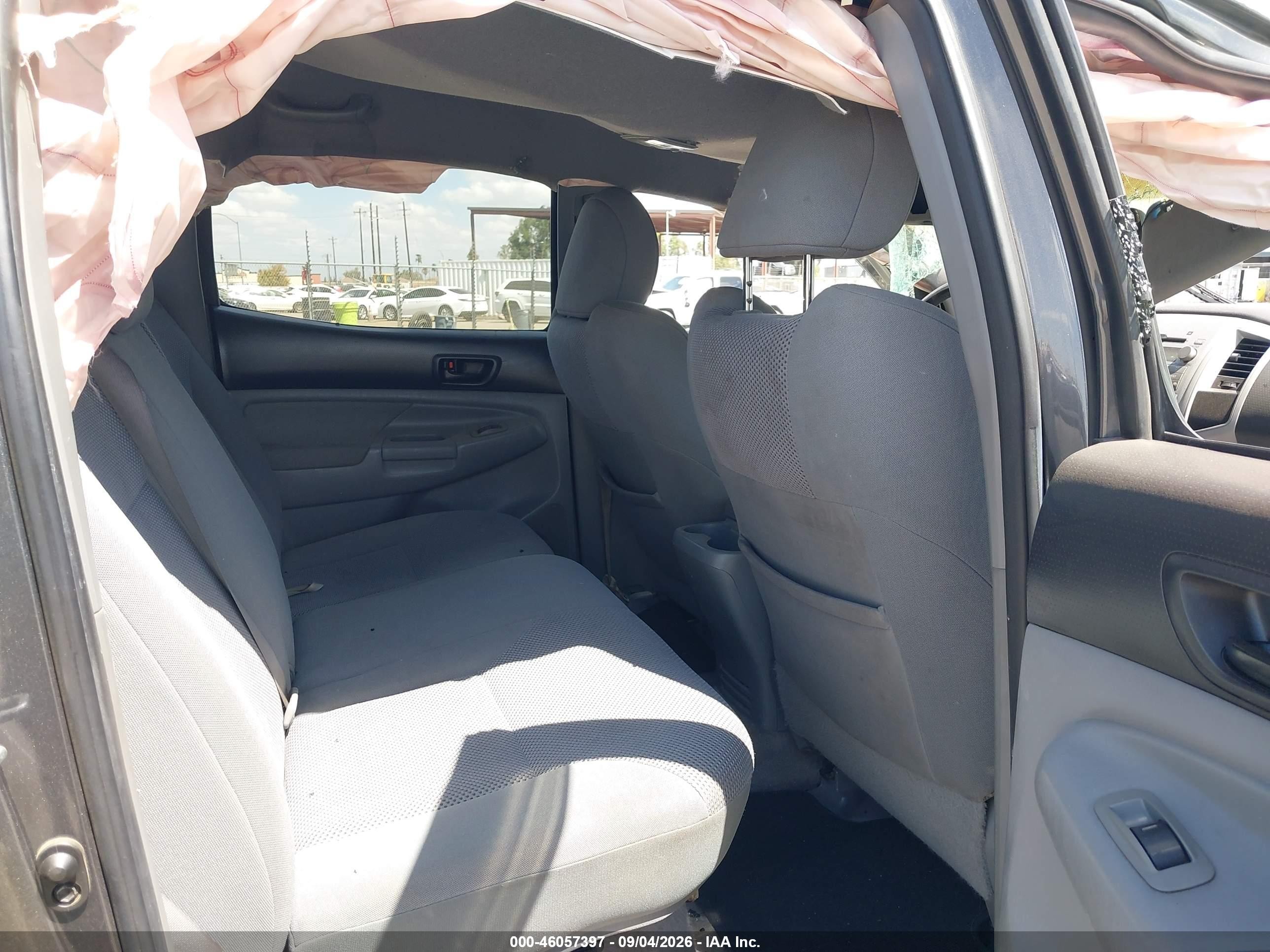 2009 Toyota Tacoma Prerunner V6 Серый vin: 3TMJU62N39M088654