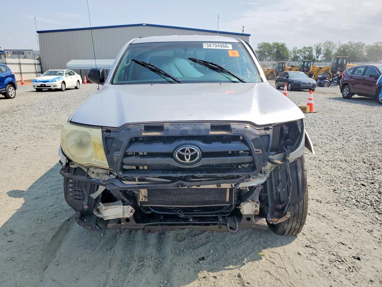 2006 Toyota Tacoma Double Cab Prerunner Серебряный vin: 3TMJU62N46M011982