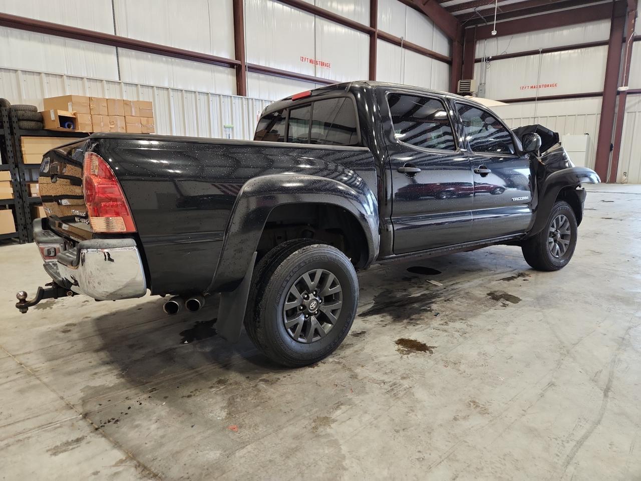 2006 Toyota Tacoma Double Cab Prerunner Black vin: 3TMJU62N46M026515