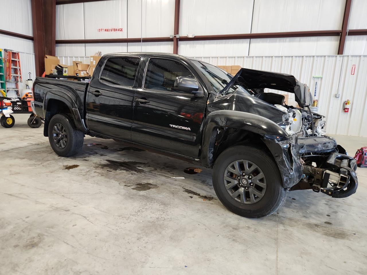 2006 Toyota Tacoma Double Cab Prerunner Black vin: 3TMJU62N46M026515