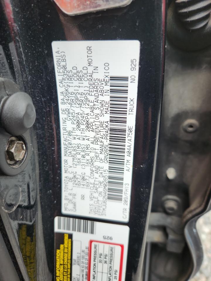2006 Toyota Tacoma Double Cab Prerunner Black vin: 3TMJU62N46M026515