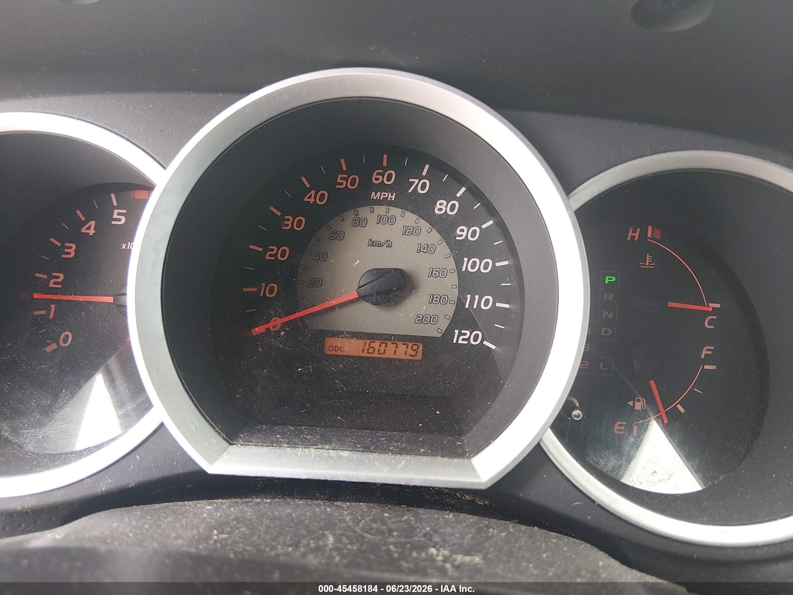 2008 Toyota Tacoma Prerunner V6 Black vin: 3TMJU62N48M062854