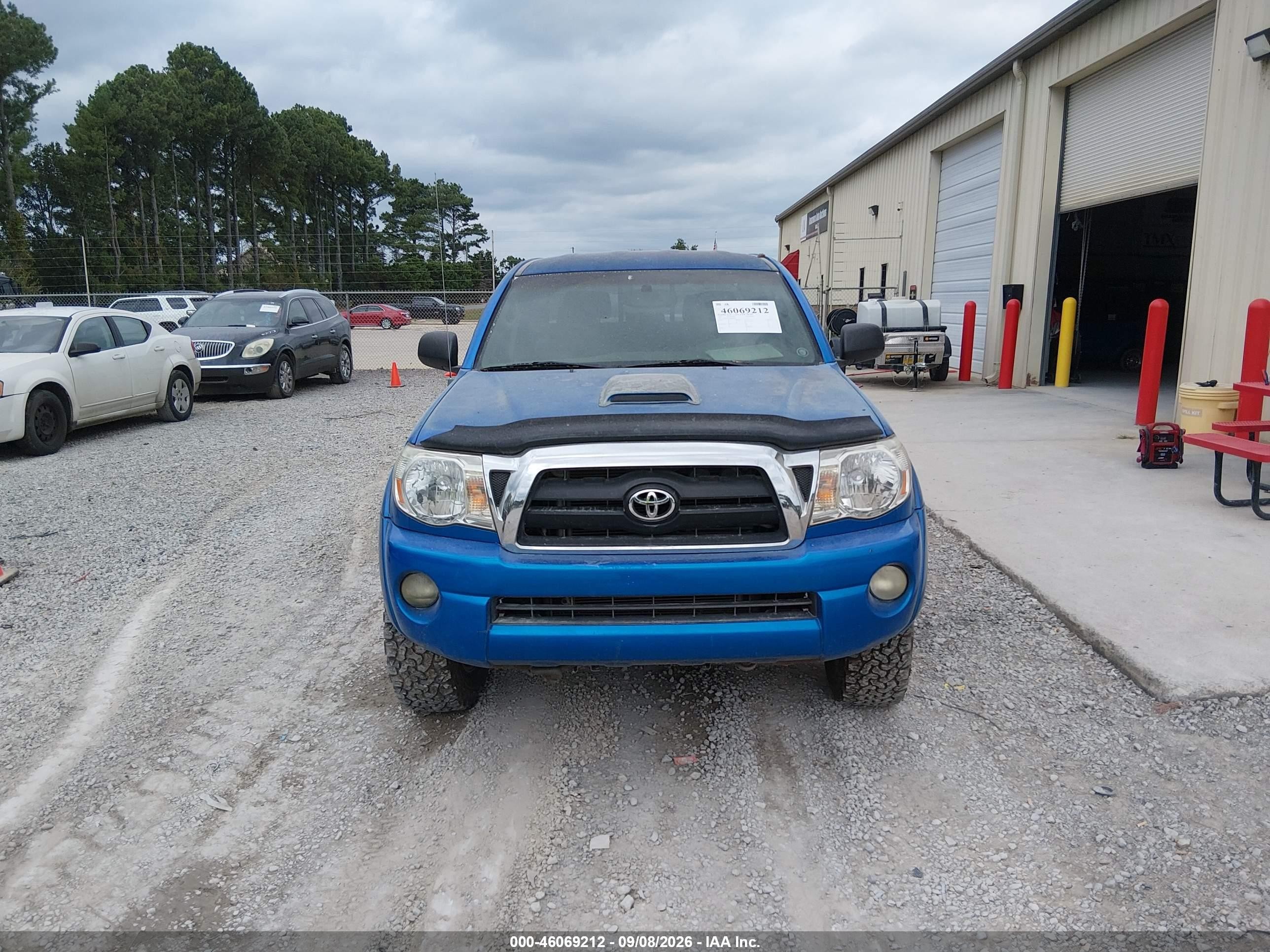 2005 Toyota Tacoma Prerunner V6 Blue vin: 3TMJU62N55M004585