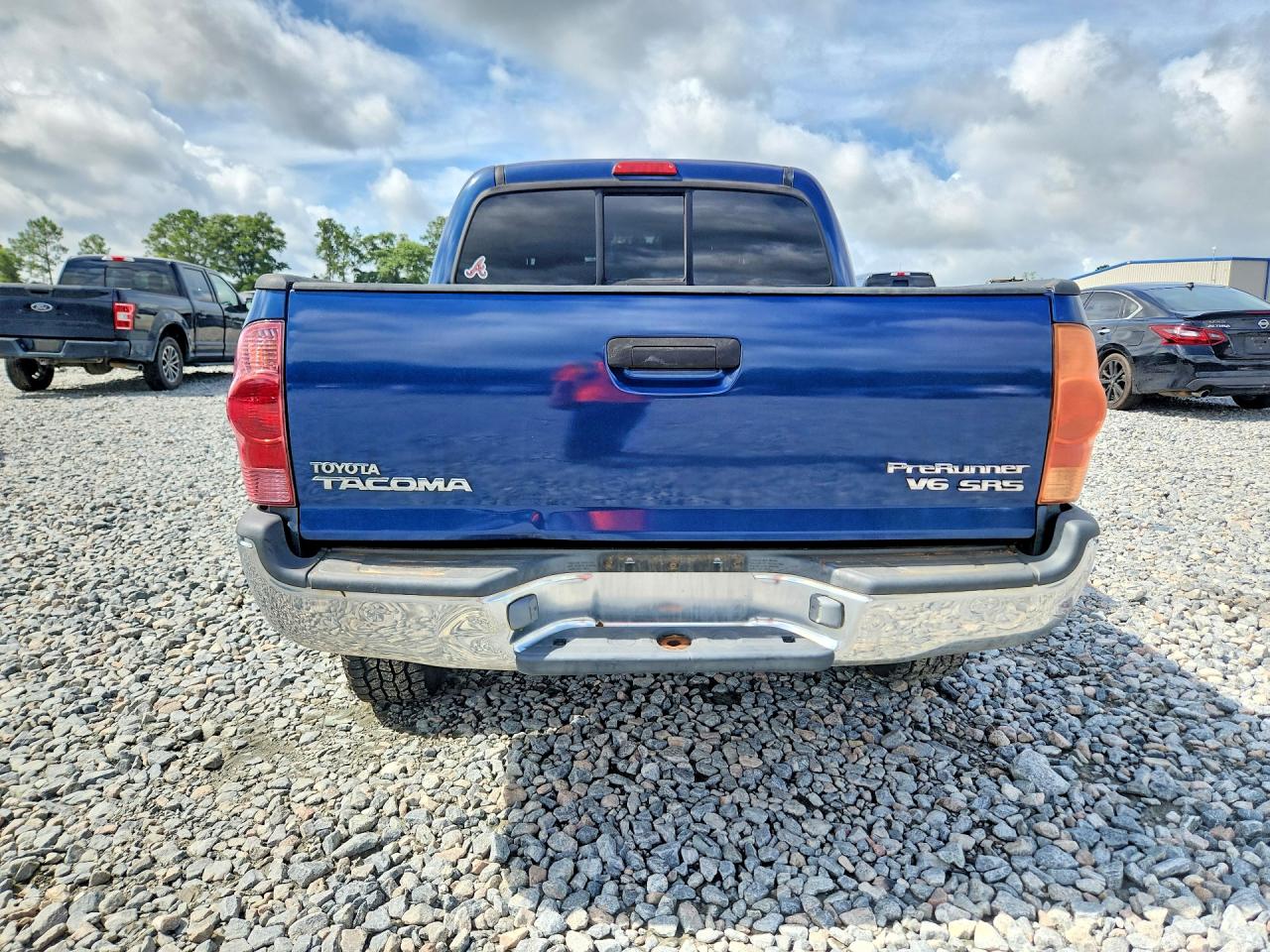 2006 Toyota Tacoma Double Cab Prerunner Синий vin: 3TMJU62N56M014244
