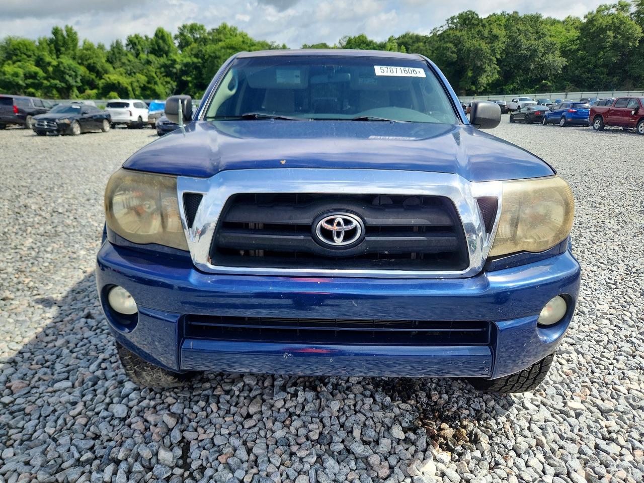 2006 Toyota Tacoma Double Cab Prerunner Синий vin: 3TMJU62N56M014244