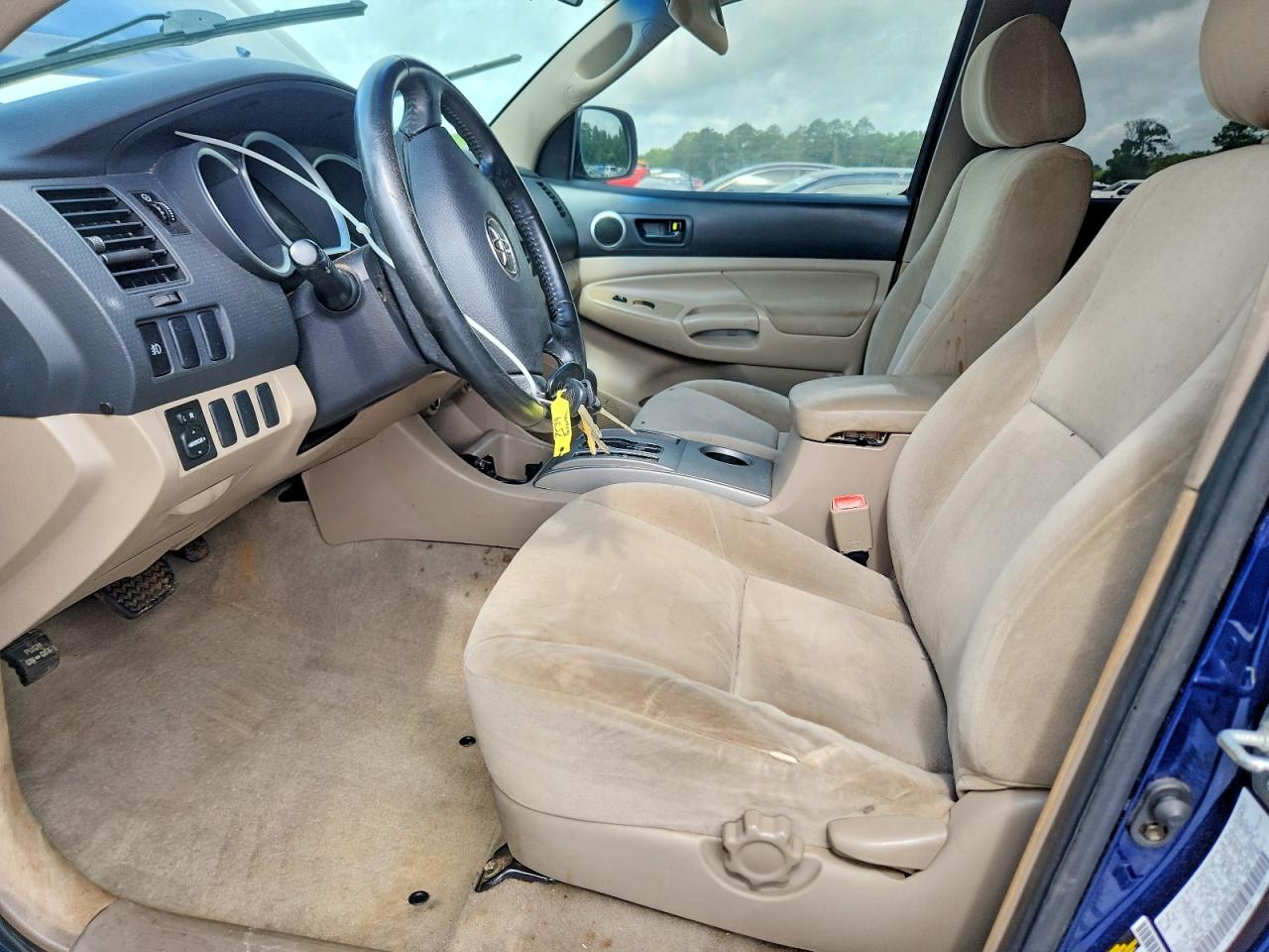 2006 Toyota Tacoma Double Cab Prerunner Синий vin: 3TMJU62N56M014244