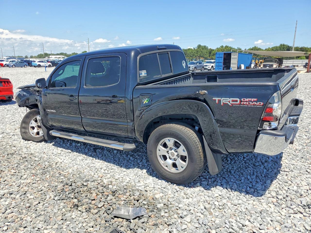 2006 Toyota Tacoma Double Cab Prerunner Black vin: 3TMJU62N56M022828