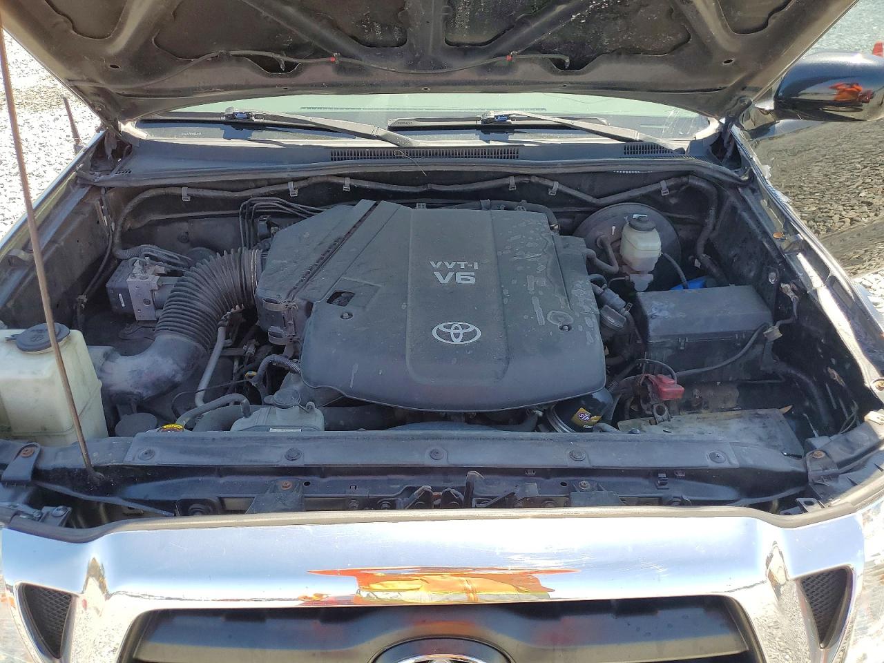 2006 Toyota Tacoma Double Cab Prerunner Black vin: 3TMJU62N56M022828