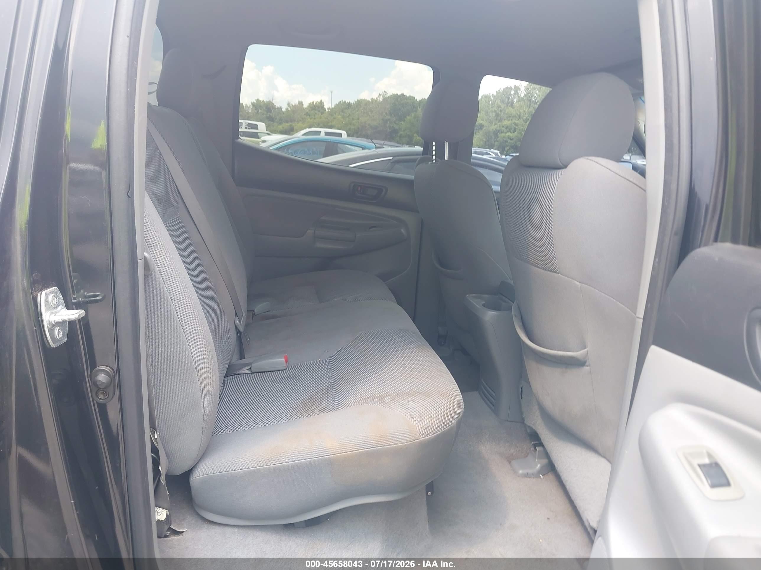 2006 Toyota Tacoma Prerunner V6 Black vin: 3TMJU62N56M024689