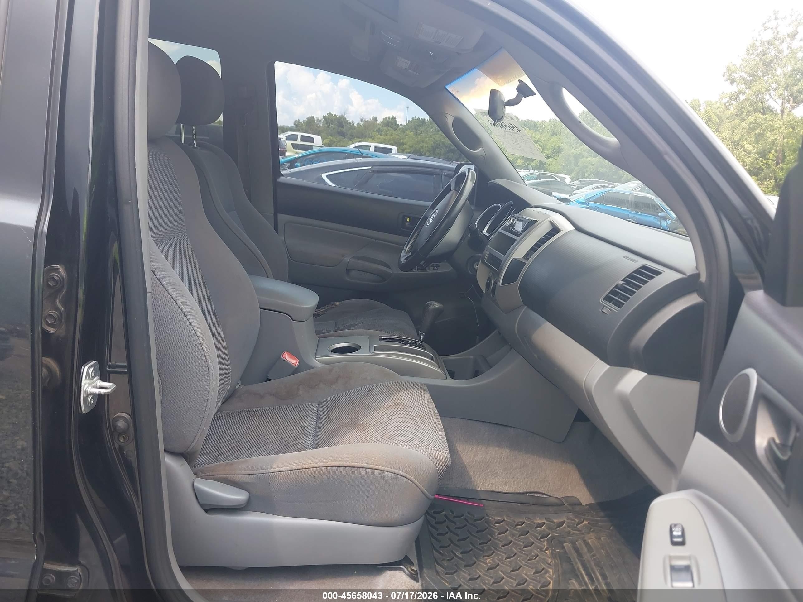 2006 Toyota Tacoma Prerunner V6 Black vin: 3TMJU62N56M024689