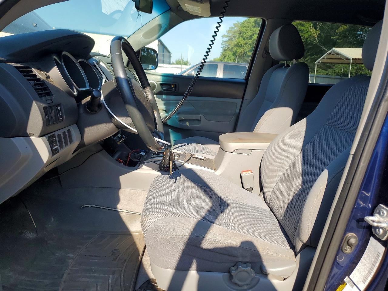 2007 Toyota Tacoma Double Cab Prerunner Blue vin: 3TMJU62N57M034933
