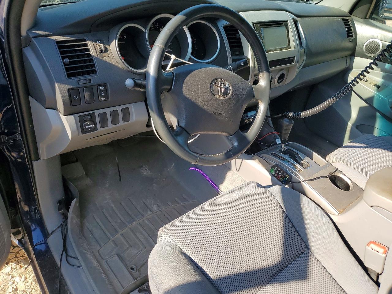 2007 Toyota Tacoma Double Cab Prerunner Blue vin: 3TMJU62N57M034933