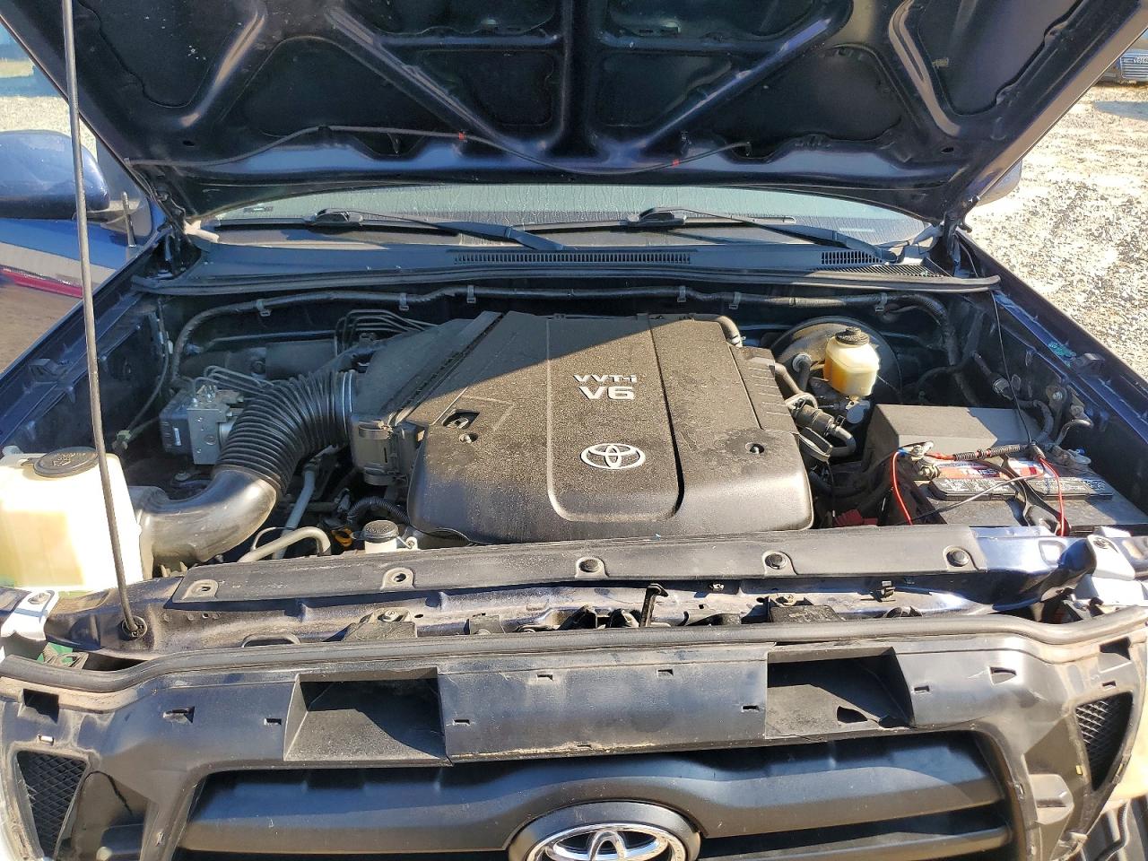 2007 Toyota Tacoma Double Cab Prerunner Blue vin: 3TMJU62N57M034933