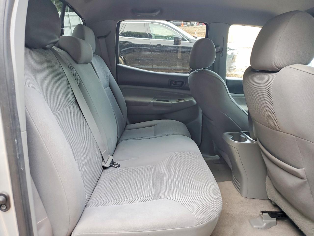 2007 Toyota Tacoma Double Cab Prerunner Silver vin: 3TMJU62N57M037914