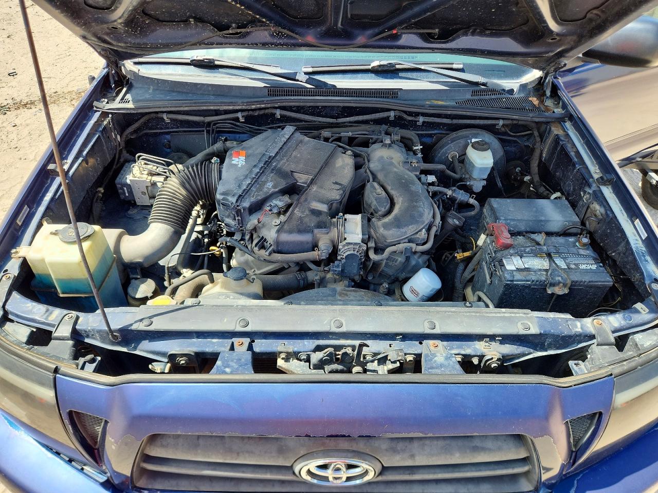 2007 Toyota Tacoma Double Cab Prerunner Blue vin: 3TMJU62N57M046208