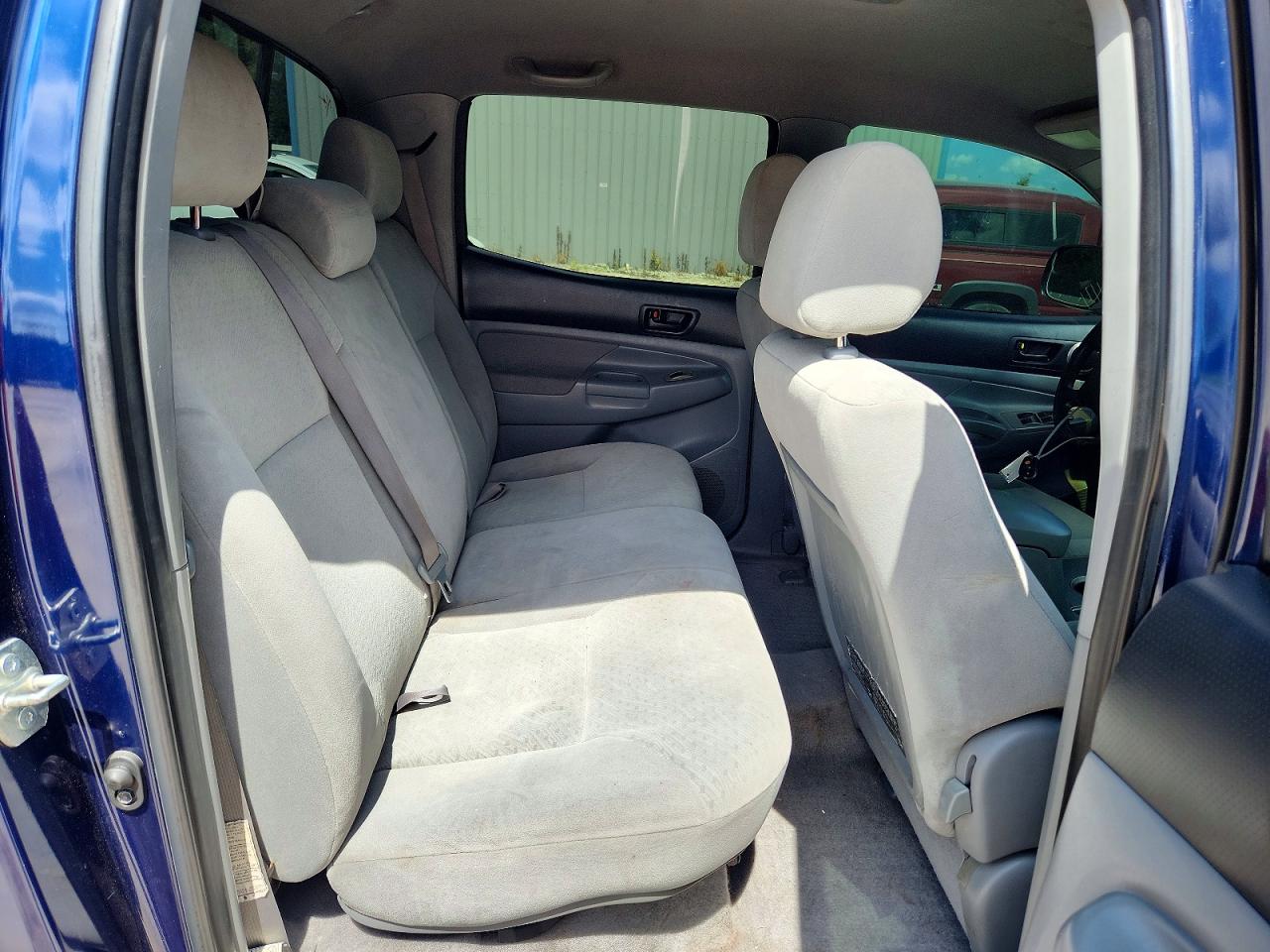 2007 Toyota Tacoma Double Cab Prerunner Blue vin: 3TMJU62N57M046208