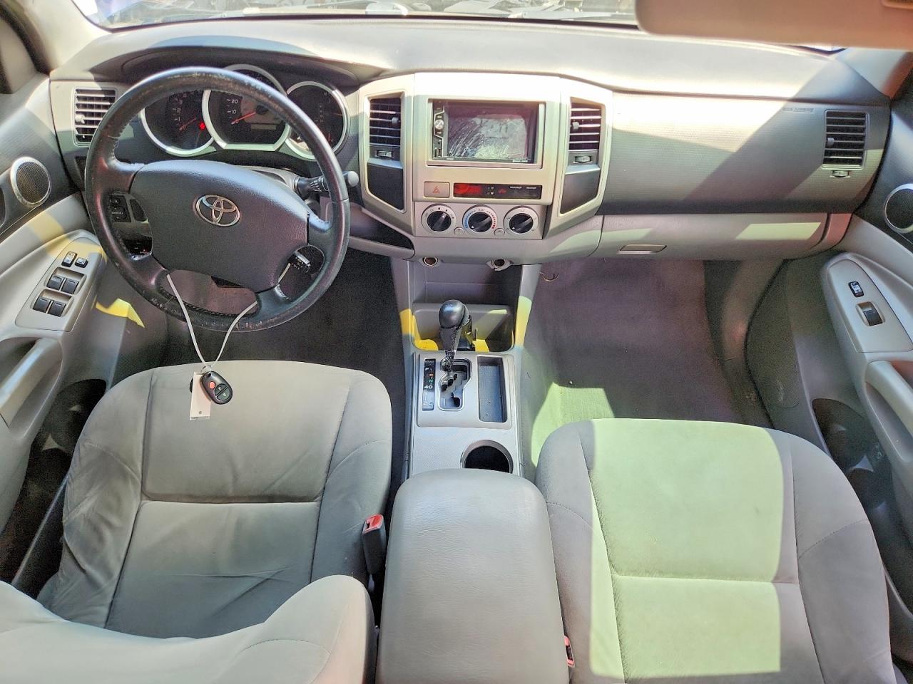2007 Toyota Tacoma Double Cab Prerunner Blue vin: 3TMJU62N57M046208