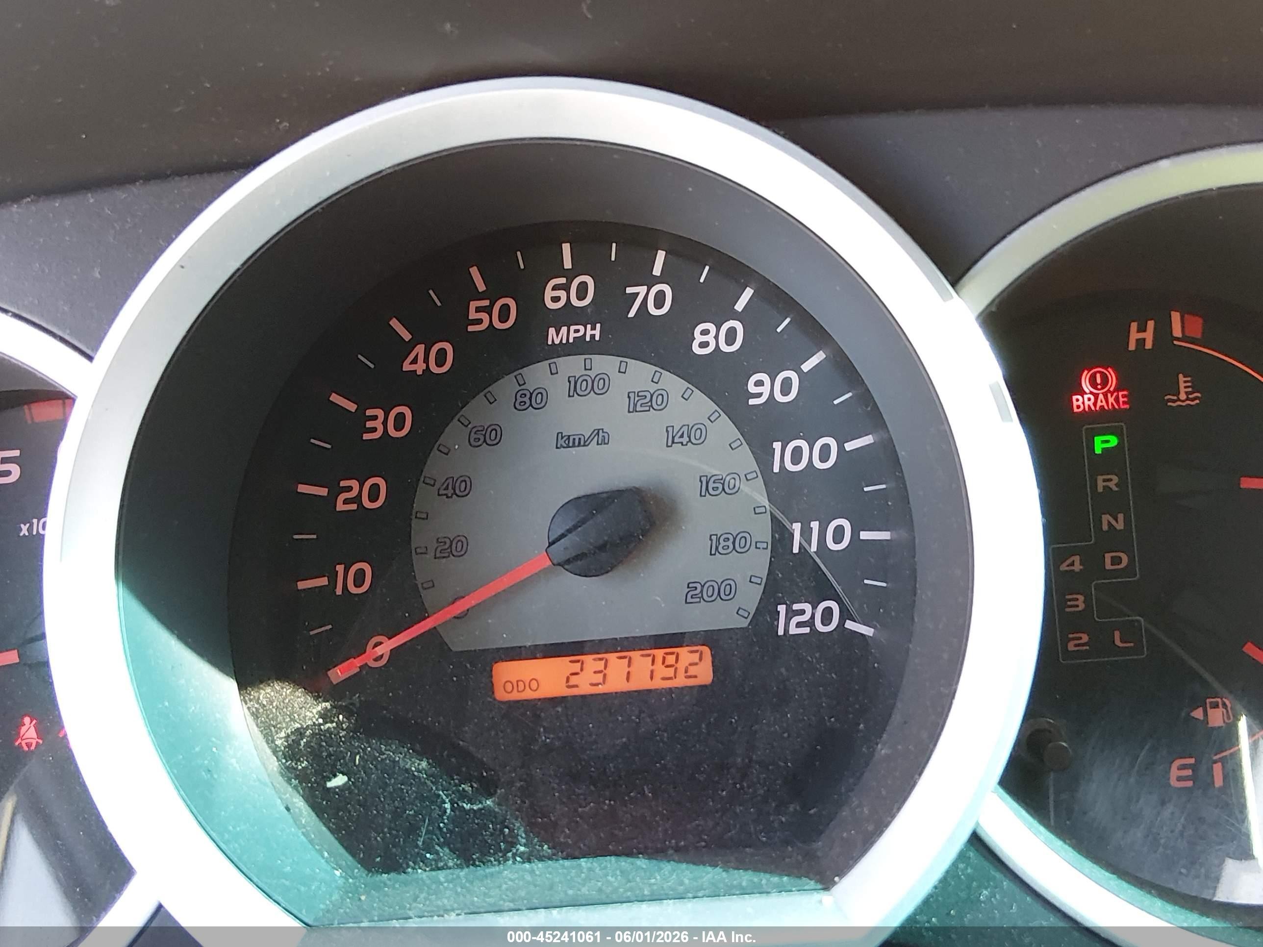 2007 Toyota Tacoma Prerunner V6 Red vin: 3TMJU62N57M048539