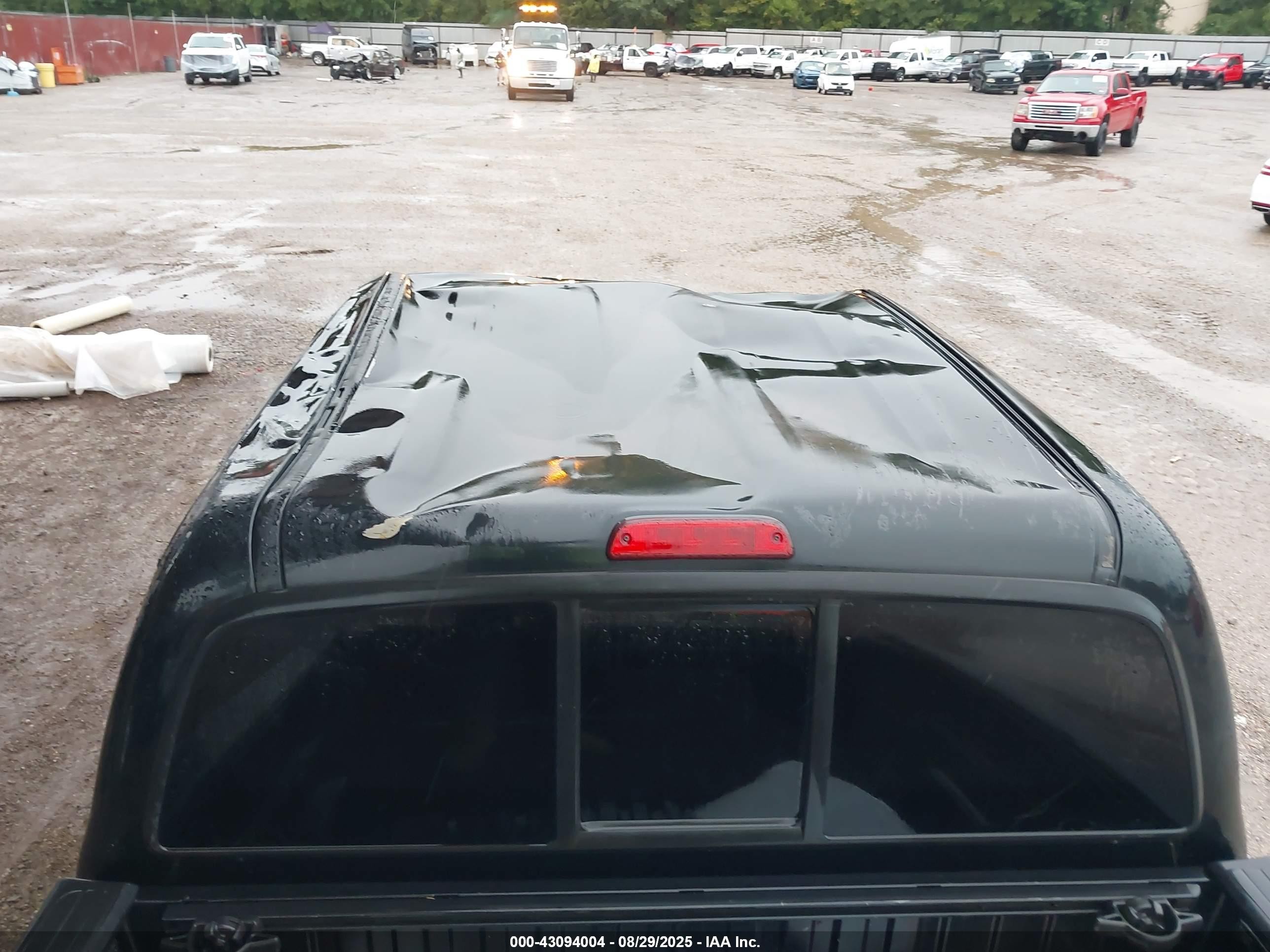 2008 Toyota Tacoma Prerunner V6 Black vin: 3TMJU62N58M063186