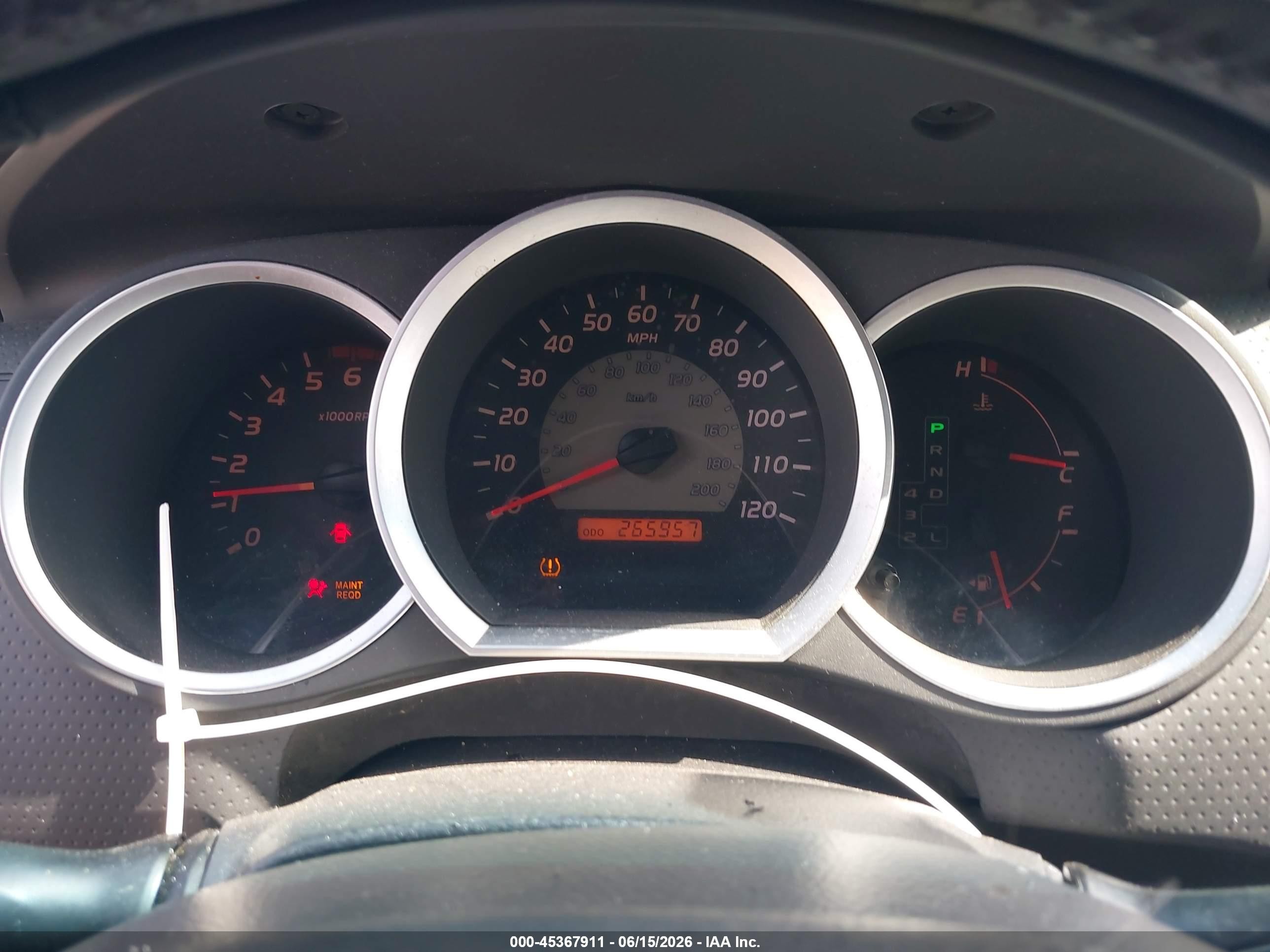 2008 Toyota Tacoma Prerunner V6 Черный vin: 3TMJU62N58M067402