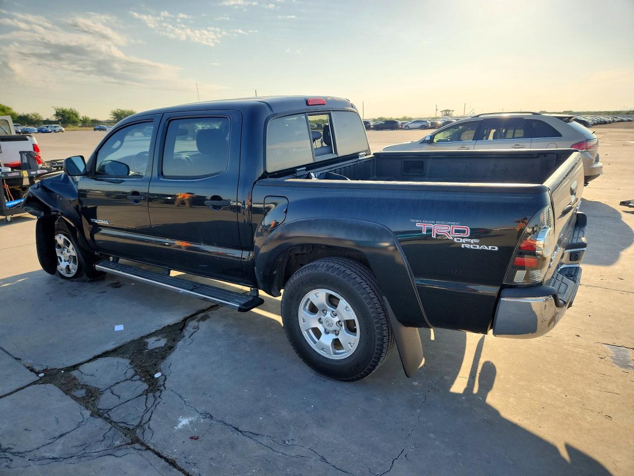 2006 Toyota Tacoma Double Cab Prerunner Black vin: 3TMJU62N66M011336