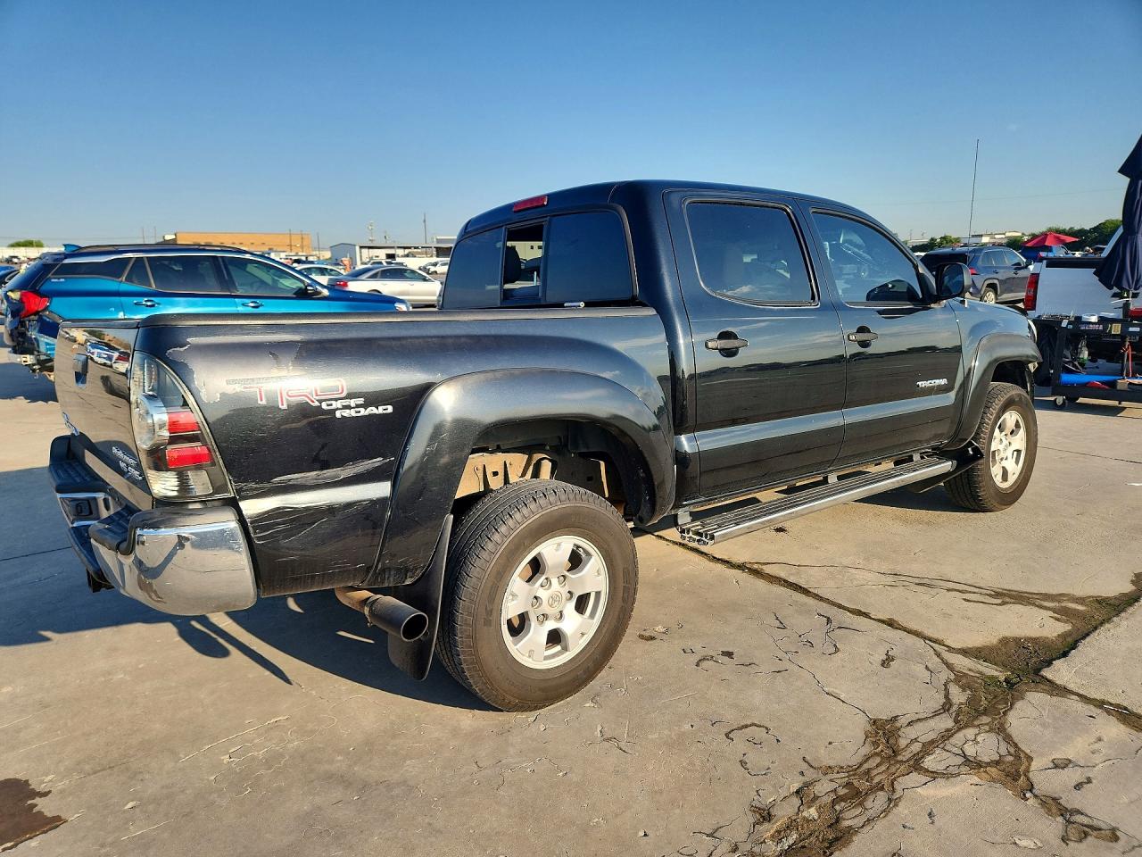 2006 Toyota Tacoma Double Cab Prerunner Black vin: 3TMJU62N66M011336