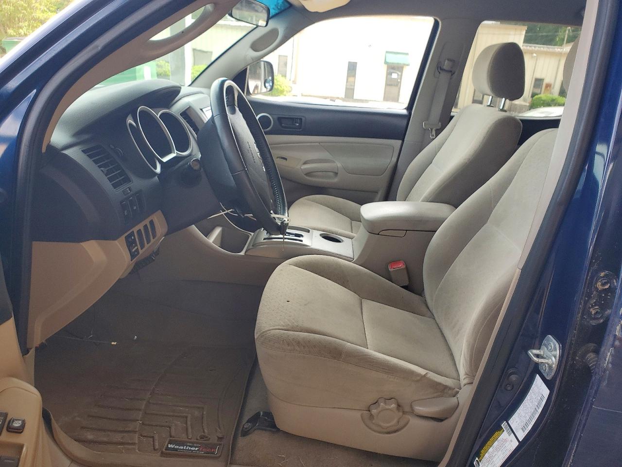 2006 Toyota Tacoma Double Cab Prerunner Синий vin: 3TMJU62N66M016908