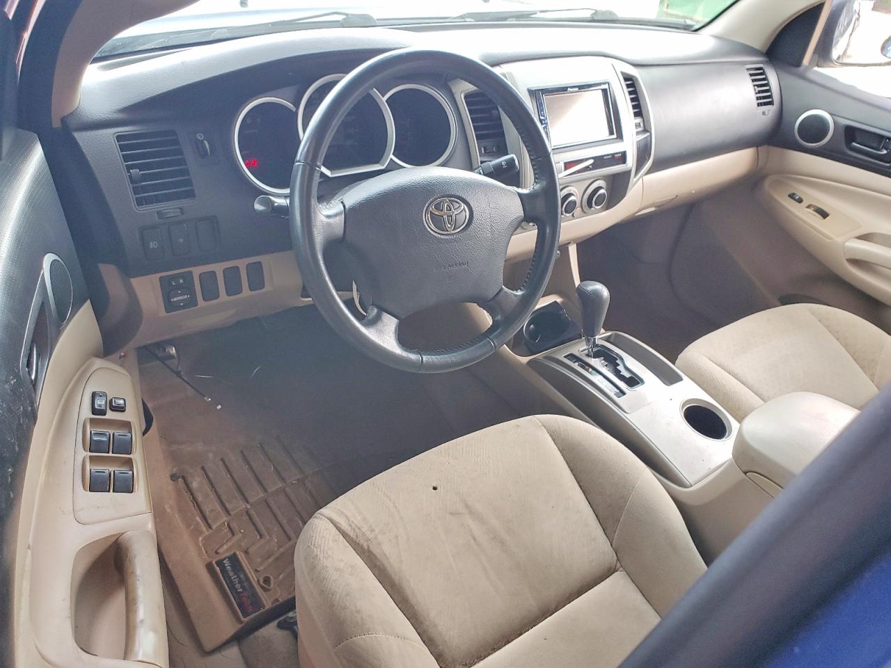 2006 Toyota Tacoma Double Cab Prerunner Синий vin: 3TMJU62N66M016908