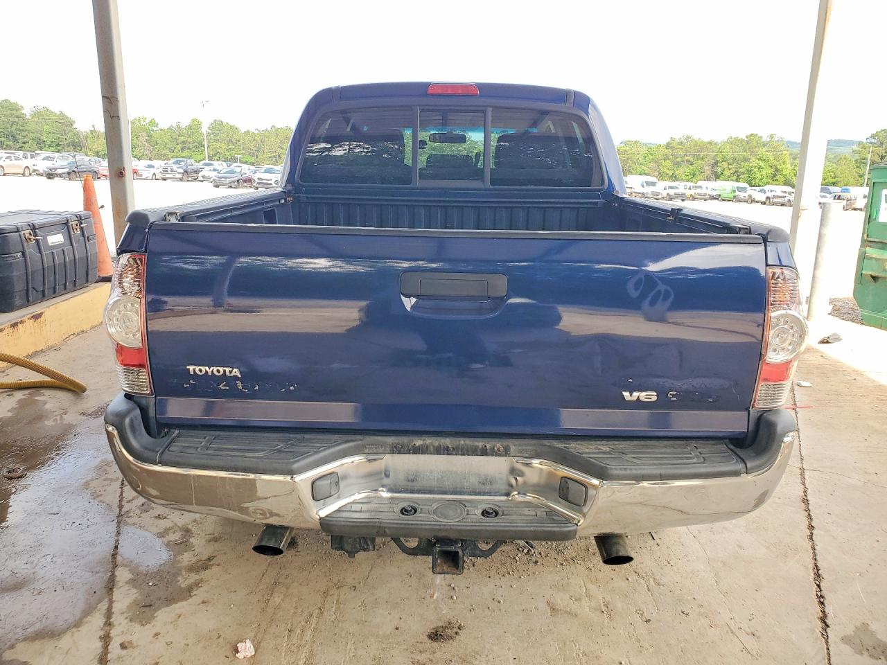 2006 Toyota Tacoma Double Cab Prerunner Синий vin: 3TMJU62N66M016908