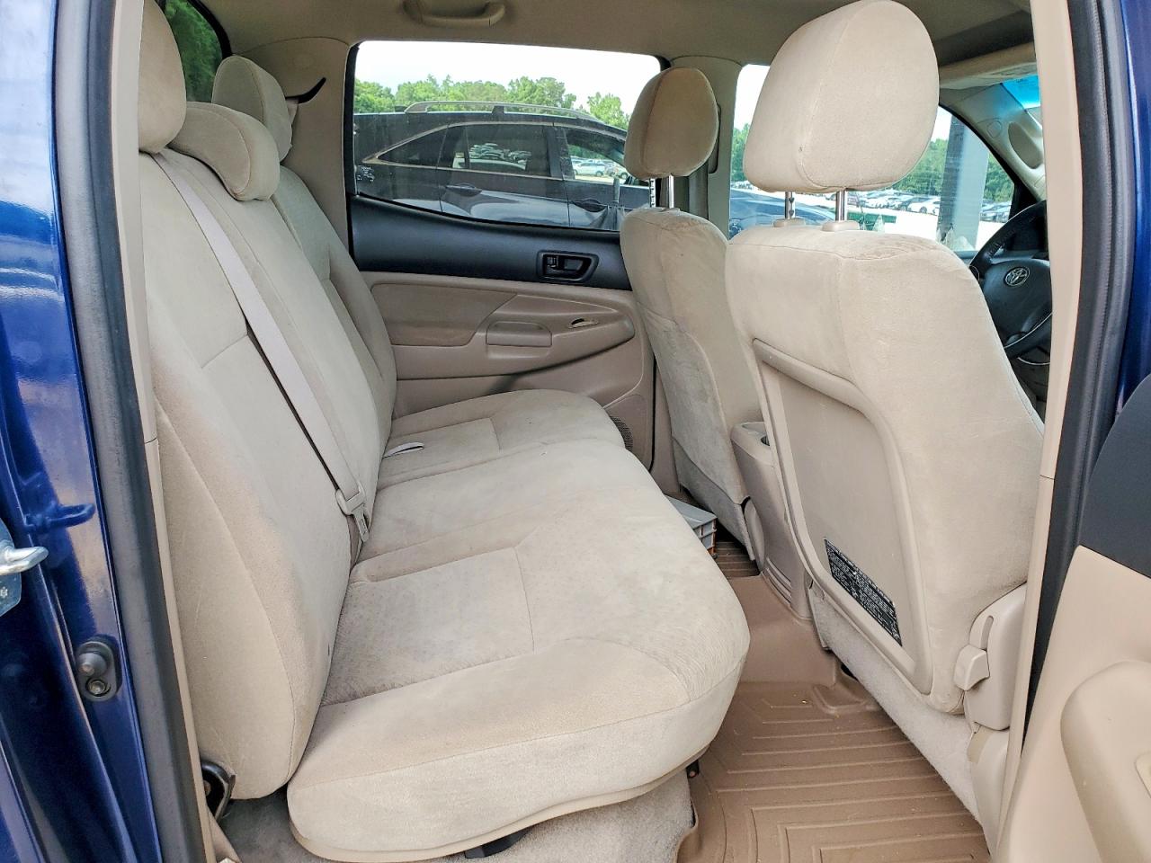 2006 Toyota Tacoma Double Cab Prerunner Синий vin: 3TMJU62N66M016908