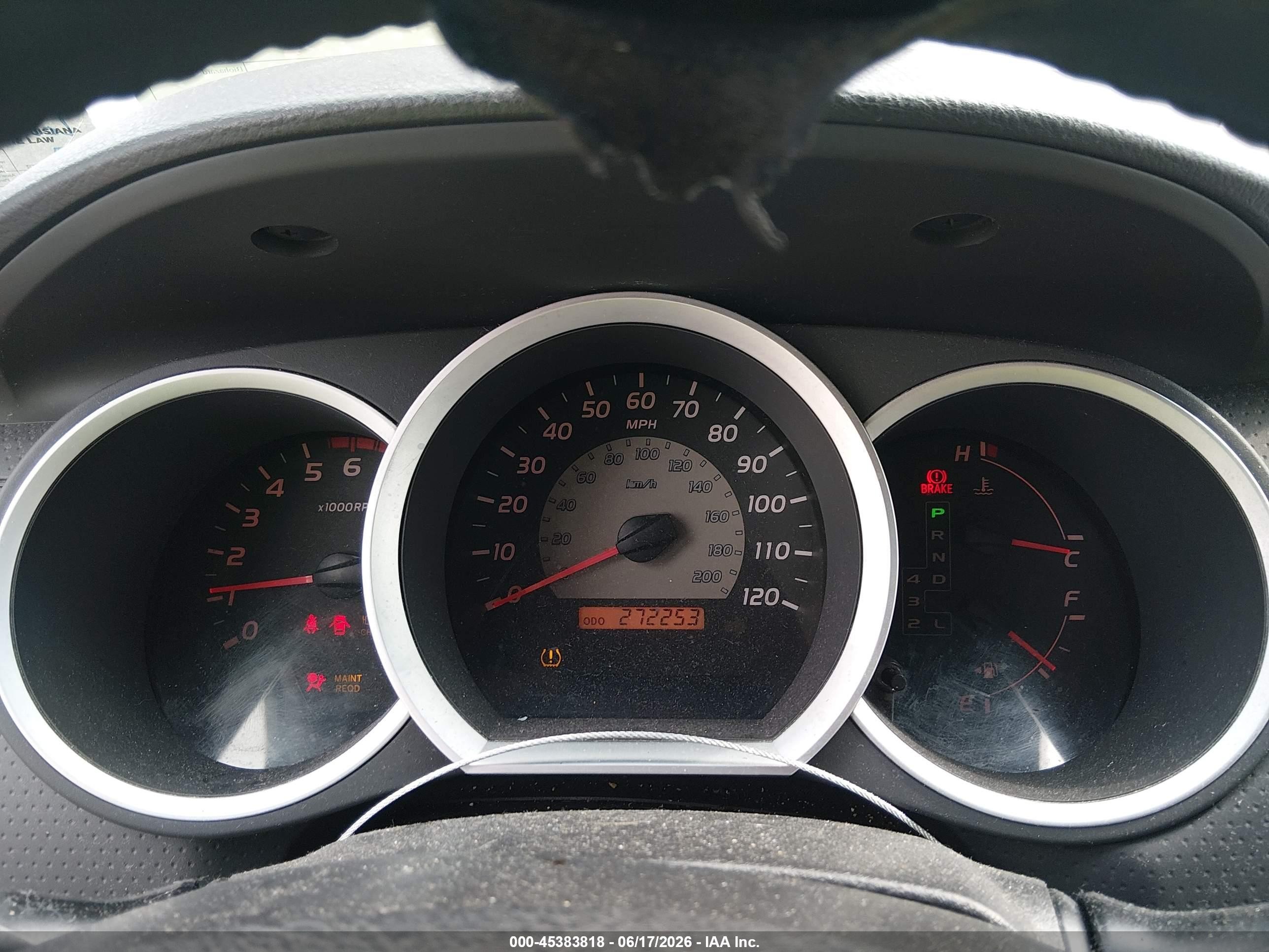 2006 Toyota Tacoma Prerunner V6 Silver vin: 3TMJU62N66M019078