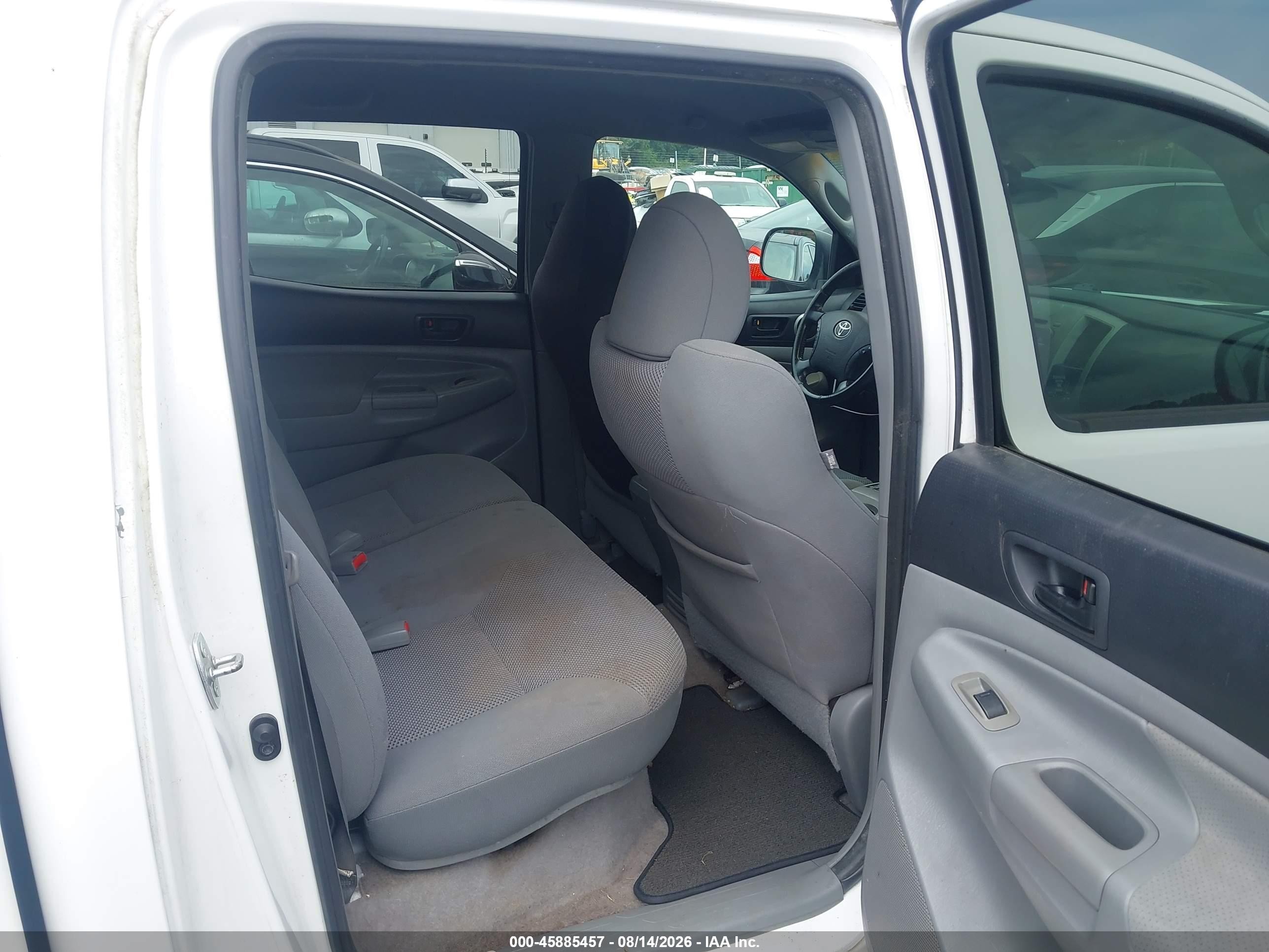 2009 Toyota Tacoma Prerunner V6 Белый vin: 3TMJU62N69M071914