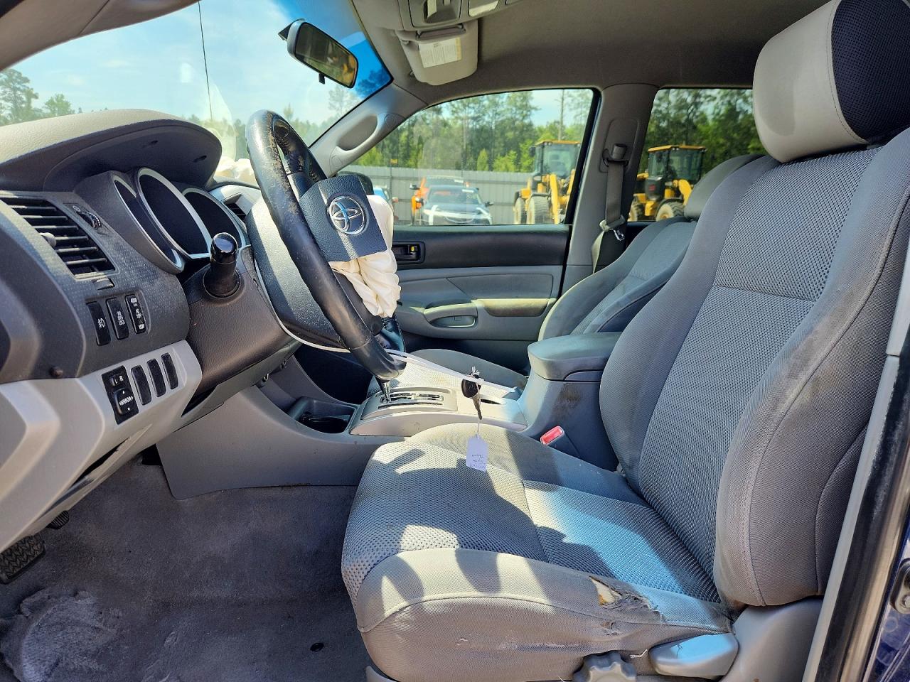 2007 Toyota Tacoma Prerunner V6 Синий vin: 3TMJU62N77M042192