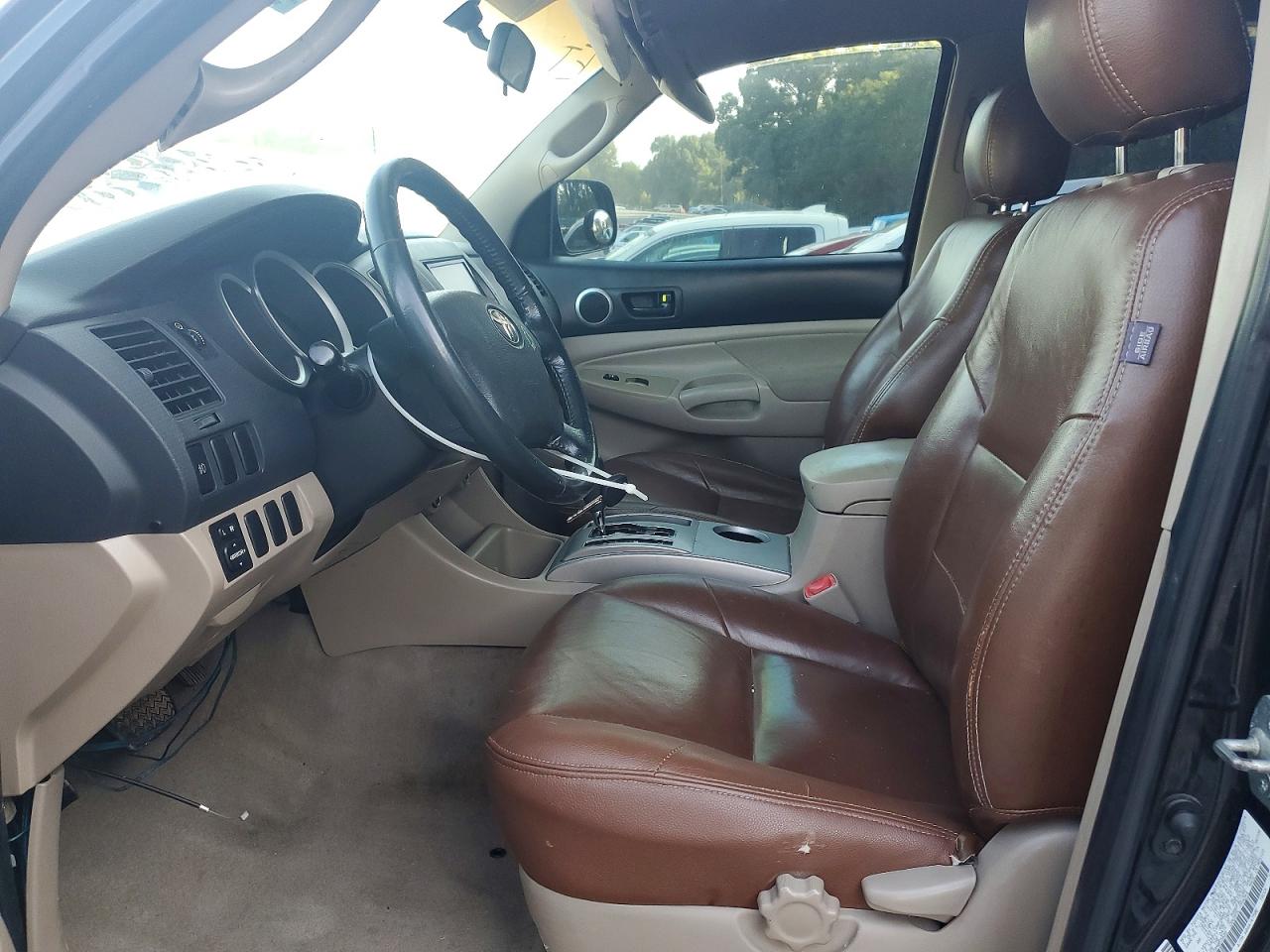 2008 Toyota Tacoma Double Cab Prerunner Черный vin: 3TMJU62N78M055686